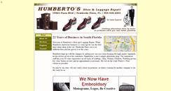 Desktop Screenshot of humbertosrepair.com