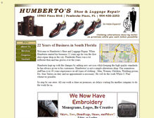 Tablet Screenshot of humbertosrepair.com